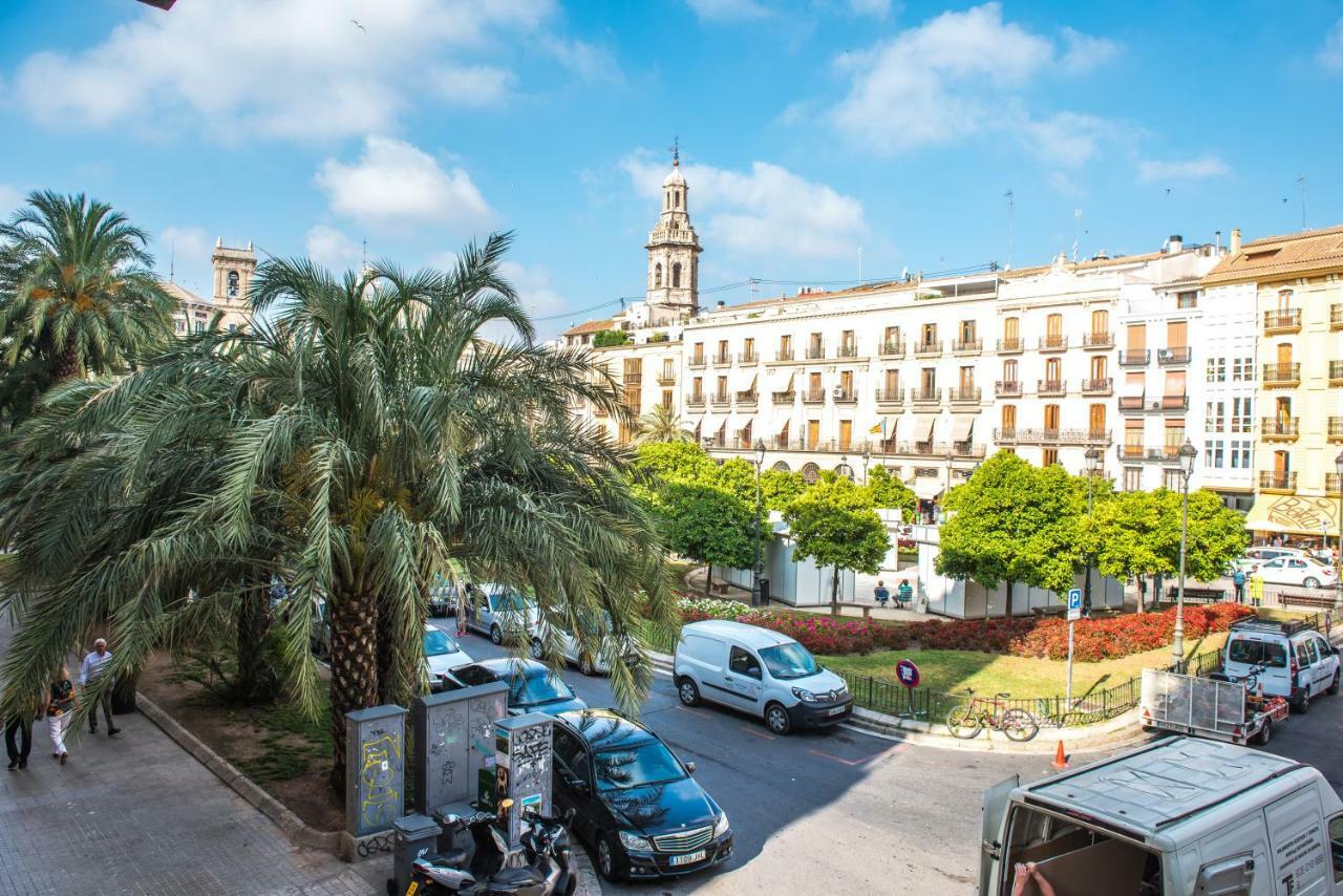 Catedral Apartment Valencia Bagian luar foto